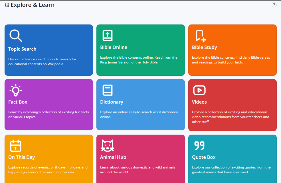 Educational Tools
